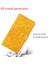 Xiaomi 12T 5G/12T Pro 5g/redmi K50 Ultra 5g Mıknatıs Toka Etnik Baskıda Baskı Cüzdan Eller Seçme Deri Kılıf Strap-Sarı (Yurt Dışından) 5