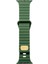 Apple Watch Se 2 2023 40MM Kordon Silikon Metal Tokalı Ayarlanabilir KRD73 Yeşil 1
