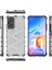 Xiaomi Redmi Için 11 Prime 4g Petek Doku Doku Anti Drop Anti-Drop Telefon Kılıfı Yumuşak Tpu+Sert Pc Hybrid Kapak-Grey (Yurt Dışından) 5