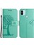 Manyetik Toka Telefon Kapağı Xiaomi Redmi A1 4g/a2 4g Anti-Çizgi Pu Deri Baskılı Baykuş Ağacı Desen Telefon Kılıf Cüzdan Stand-Celyan (Yurt Dışından) 1