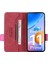 Xiaomi Redmi Için 11 Prime 4g Anti-Çizelge Pu Deri Deri Anti Dalgalı Kılıf Donanım Dekoru Çift Manyetik Toka Cüzdan Stand Kabuk-Rose (Yurt Dışından) 2