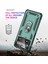 Xiaomi Poco X4 Pro 5g Yüzük Kickstand Telefon Kılıfı Yumuşak Tpu+Sabit Pc Askeri Şok Geçirmez Koruyucu Kapak-Blackish Green (Yurt Dışından) 5