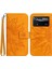 Xiaomi Poco X4 Pro 5g HT04 Cilt Touch Pu Deri Deri Anti Dalgalı Kapak Baskılı Ayçiçeği Stand Strap-Sarı ile Cüzdan Telefon Kılıfı (Yurt Dışından) 1