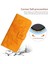 Xiaomi Poco X4 Pro 5g HT04 Cilt Touch Pu Deri Deri Anti Dalgalı Kapak Baskılı Ayçiçeği Stand Strap-Sarı ile Cüzdan Telefon Kılıfı (Yurt Dışından) 5