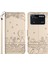 Duvar Kedileri Xiaomi Poco M4 Pro 4g Stand Pu Deri Cüzdan Kapağı Strap-Apricot ile Baskılı Telefon Kılıfı (Yurt Dışından) 1