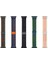 Apple Watch 4 5 38MM Kordon Hasır Strap Kayış KRD91 Pembe 3