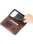 Xiaomi Için Poco M4 Pro 4g Pu Deri Folio Kapak Standı Gizli Manyetik Adsorpsiyon Tam Koruma Cüzdan Flip Case-Coffee (Yurt Dışından) 5