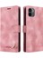 Xiaomi Için Redmi A1 4g/a2 4g Deri Telefon Kılıf Stand Cüzdan Cilt Touch Telefon Kapak-Pembe (Yurt Dışından) 1