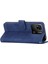 Dierfeng Df-03 Pu Deri Kılıf Xiaomi Redmi 10A, Çizgiler Baskılı Anti-Drop Cüzdan Telefon Stand Kapak-Blue (Yurt Dışından) 3