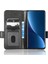 Baskılı Üçgen Desen Stand Stand Cüzdan Kapağı Xiaomi 12 Lite 5g, Pu Deri Tam Koruma Cep Telefonu Kılıf Black (Yurt Dışından) 2