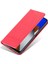 Xiaomi Poco X4 Pro 5g Pu Deri Manyetik Otomatik Kapatma Telefon Kılıfı Tam Koruma Cüzdan Stand Flip Cover-Red (Yurt Dışından) 5
