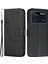 Xiaomi Için Poco M4 Pro Telefon Kartı Tutucu Kılıf Cüzdanı Manyetik Pu Deri+Yumuşak Tpu Ince Dikişli Telefon Kapağı Strap-Black (Yurt Dışından) 1