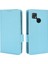 Xiaomi Poco C40 4g Için Koruyucu Telefon Kapağı, Manyetik Toka Folio Flip Cüzdan Kılıfı Stand Pu Deri Litchi Doku Kabuk Baby Mavi (Yurt Dışından) 1
