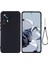 Xiaomi 12T 5g/redmi K50 Ultra 5g Sıvı Silikon Telefon Kılıfı Damla Koşullu Akıllı Telefon Koruyucu Kapak Strap-Black (Yurt Dışından) 1