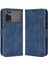 Xiaomi Için Poco M4 Pro 4g Tam Koruma Stand Tasarım Cüzdan Dolu Kılıf Pu Deri Manyetik Kapak Koruyucu Kapak Çok Kartlı Yuvalar Mavisi (Yurt Dışından) 1