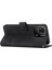 Dierfeng Df-03 Xiaomi Redmi 10A Için Pu Deri Kılıf, Çizgiler Baskılı Dalgalı Anti-Drop Cüzdan Telefon Stand Kapak Black (Yurt Dışından) 3
