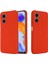 Xiaomi Redmi Için 11 Prime 5g Sıvı Silikon Yumuşak Astar Telefon Kılıf Kırmızılı Şok Geçirmez Telefon Kapağı (Yurt Dışından) 3