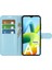 Xiaomi Redmi A1 4g/a2 4g Litchi Doku Pu Deri Telefon Tam Koruma Korusu Katlama Stand Cüzdan Flip Kapak-Mavi (Yurt Dışından) 2