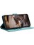 Xiaomi Için Poco X4 Pro 5g Pu Deri Telefon Kılıfı Duvar Kedileri Baskılı Stand Cüzdan Telefon Kapağı Strap-Mavi ile (Yurt Dışından) 2