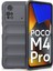 Xiaomi Poco M4 Pro 4g Esnek Tpu Kasası Düşünce Şok Ağırlık Koruyucu Telefisi Kapak Dark Gri (Yurt Dışından) 1