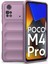 Xiaomi Poco M4 Pro 4g Esnek Tpu Kasası Pürüzsüz Şok Emici Koruyucu Telefon Kapak Işığı Mor (Yurt Dışından) 1