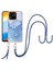 Xiaomi Redmi 10C 4g Mermer Desen Ince Kılıf Elektraplatma 2.0mm Tpu Telefon Kapağı Lanyard-Blue (Yurt Dışından) 2