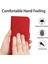 Xiaomi Için Poco C40 4g HT04 Baskılı Ayçiçeği Pu Deri Flip Kılıf Cüzdan Stili Cilt Dokunma Şok Geçirmez Folio Stand Kapağı Bilek Kayış-Kırmızı (Yurt Dışından) 4