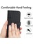 Xiaomi Redmi 10C Için 4g Dikiş Pu Deri Cüzdan Kılıfı Manyetik Kapanma Tam Koruma Kitabı Tasarım Stand Kapağı Strap-Black (Yurt Dışından) 3