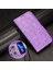Xiaomi Redmi Için 11 Prime 4g Baskılı Üçgen Desen Pu Deri Stand Kılıfı Tam Koruma Telefon Cüzdan El Strap-Murple ile (Yurt Dışından) 2