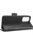 Xiaomi Redmi Için 11 Prime 4g Baskılı Üçgen Desen Pu Deri Stand Kılıfı Tam Koruma Telefon Cüzdan El Strap-Black ile (Yurt Dışından) 5