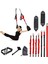 Rebuwo 4d Pro Exerciser Set Yoga Elastik Egzersiz Aleti Tüm Vücut Antrenmanı Egzersiz Aleti 1