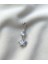 Vidalı Gri Yıldız Model 316L Çelik Kadın Göbek Piercing 5