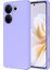 Tecno Camon 20 Pro 4g Kılıf Mara Lansman Silikon Mat Soft Kamera Korumalı Lila 1