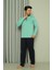 Erkek Pijama Takımı Uzun Kol Süprem Cep Parçalı Pamuklu Mevsimlik M58142264 2