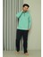 Erkek Pijama Takımı Uzun Kol Süprem Cep Parçalı Pamuklu Mevsimlik M58142264 4