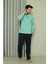 Erkek Pijama Takımı Uzun Kol Süprem Cep Parçalı Pamuklu Mevsimlik M58142264 5