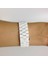 Casestreet Apple Watch 9 41MM Kordon Parlak Seramik Kaplama Metal Zr Beyaz 3