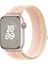 Apple Watch Se 2 2023 44MM Kordon Hasır Strap Kayış KRD91 Pembe 2
