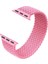 Apple Watch 9 41MM Kordon Naylon Solo Loop 135MM Small Krd 61 Pembe 1