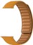 Apple Watch Se 2 2023 44MM Kordon Deri Mıknatıslı Gizli Mıknatıslı Krd 34 Kahverengi Açık 1