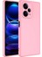 Xiaomi Redmi Note 12 Pro Plus 5g Kılıf Mara Lansman Silikon Mat Soft Kamera Korumalı Pembe 1