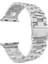 Apple Watch Se 2 2023 44MM Kordon Metal Sıralı Kordon Gümüş 1