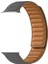 Apple Watch Se 2 2023 44MM Kordon Deri Mıknatıslı Gizli Mıknatıslı Krd 34 Gri 1