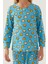 Açık Mavi Kız Çocuk Pijama Takımı 4
