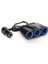 12-24V 3 Yollu Araç Çakmak Soket Ayırıcı USB Şarj Aleti Güç Adaptörünün Araçlar ve Tablet Pc, Akıllı Telefon Vb. Için Değiştirilmesi. (Yurt Dışından) 4