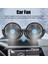 Mini Araba Fanı Çift Kafa Soğutma Fanı Sessiz USB Elektrikli Fan Araba Kamyon Suv Rv Için 4 Rüzgar Hızı ile 360 ​​° Dönme (Yurt Dışından) 4