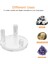 4 Paket 1.9 Inç Kaya Teşhir Standı, Kayalar Için Üç Mandallı Kare Akrilik Teşhir Standları, Mineral Levha, Kristal (Yurt Dışından) 4