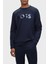 Logolu Pamuklu Bisiklet Yaka Relaxed Fit Sweat Erkek Sweat 50501198 402 1