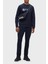 Logolu Pamuklu Bisiklet Yaka Relaxed Fit Sweat Erkek Sweat 50501198 402 3