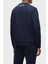 Logolu Pamuklu Bisiklet Yaka Relaxed Fit Sweat Erkek Sweat 50501198 402 4